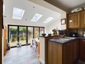 Kitchen through to dining room- click for photo gallery